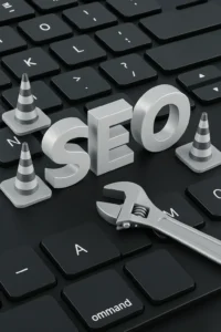 Freelance graphic designer Sherife Ahmed Arabacioglu creating brand visuals and marketing materials