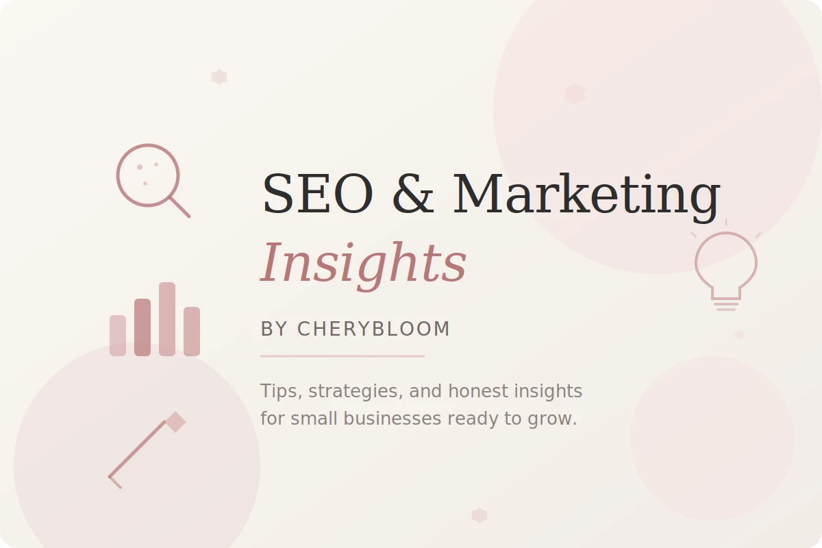 SEO and marketing blog — tips, strategies and insights by CheryBloom